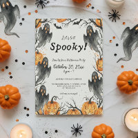 Let's Get Spooky Ghosts & Pumpkins Halloween Party