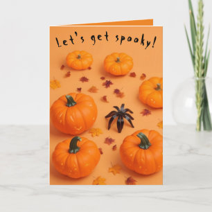 Let's Get Spooky!  Halloween Card