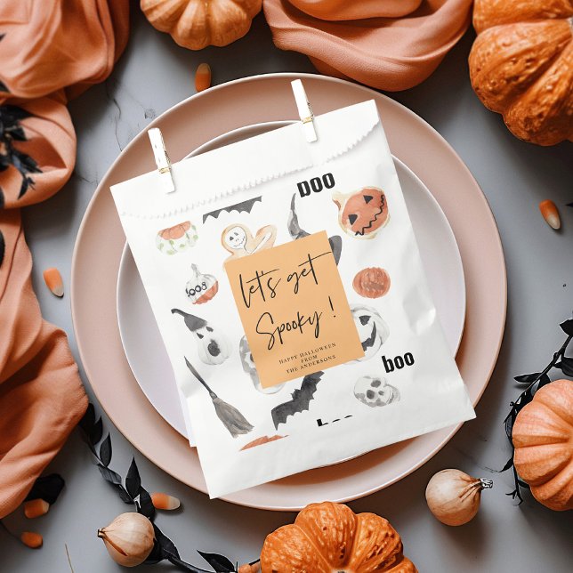 Let's get Spooky | Halloween Party |  Favour Bags (Creator Uploaded)