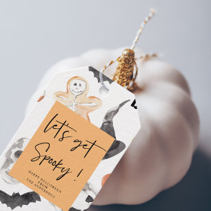 Let's get Spooky   Halloween Party    Gift Tags