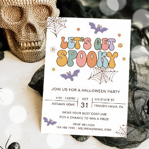 Let's Get Spooky Halloween Party Invitation