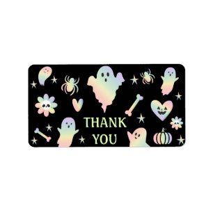 Let's Get Spooky,Halloween party Label