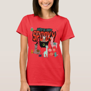 Let's Get Spooky Llamas T-Shirt