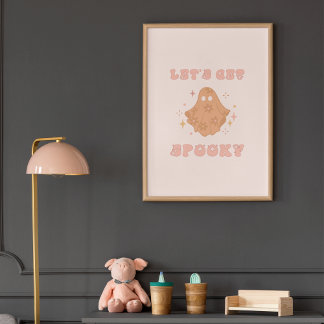 Let's Get Spooky Wall Art Poster