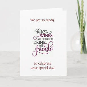 **LET'S GET THE PARTY STARTED** CELEBRATE *YOU* CARD