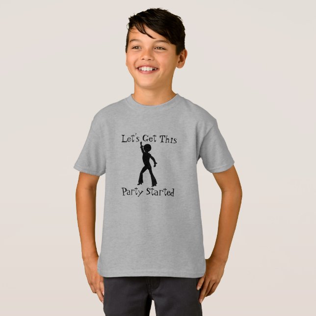 Let's get this party started T-Shirt (Front Full)