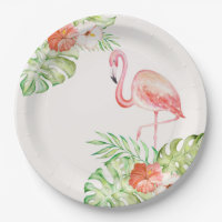 Let's Get Together Friends Ivory Gold Flamingo