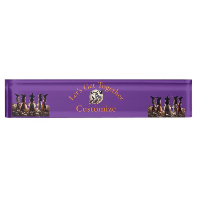 Let's Get Together Thunder_Cove Nameplate (Front)