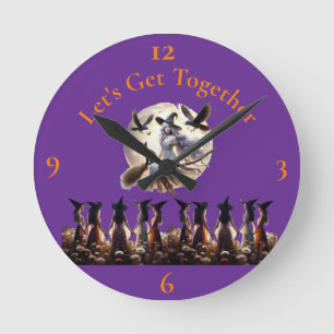 Let's Get Together Thunder_Cove Round Clock