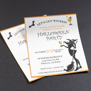 Let's Get Wicked Witch Halloween Party Budget