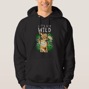 Let's Get Wild Zoo Animals Safari Party At The Zoo Hoodie