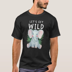 Let's Get Wild Zoo Animals Safari Party At The Zoo T-Shirt