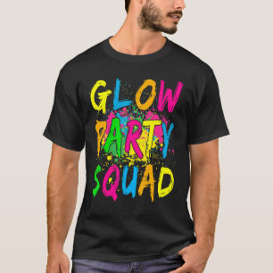 Let's Glow Crazy Glow Party 80s Retro Costume Part T-Shirt