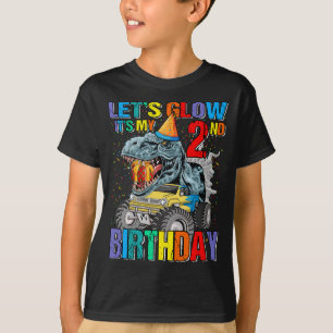 Let's Glow Party 2nd It's My Birthday Monster Truc T-Shirt