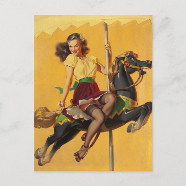 Lets Go Around Together Postcard (Front)