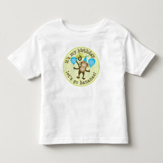 Let's Go Bananas Monkey Toddler T-Shirt