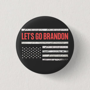 Let's Go Brandon 3 Cm Round Badge