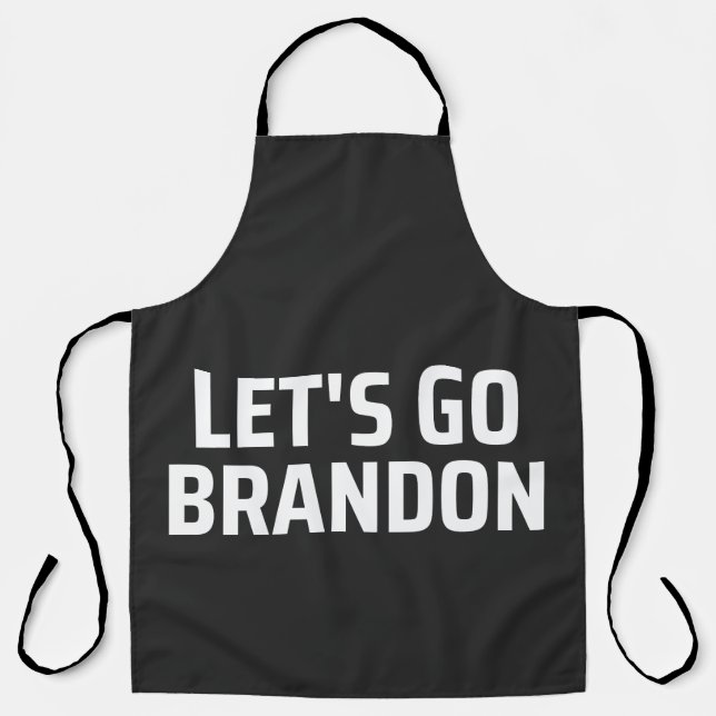 let's go brandon apron (Front)