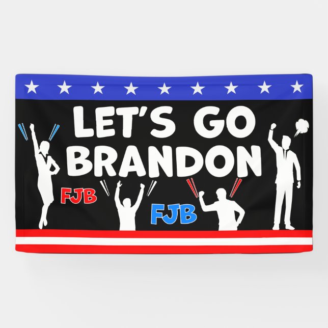 Let's Go Brandon Banner (Horizontal)