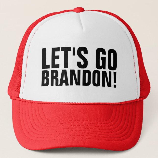 LET'S GO BRANDON! BASEBALL HAT (Front)