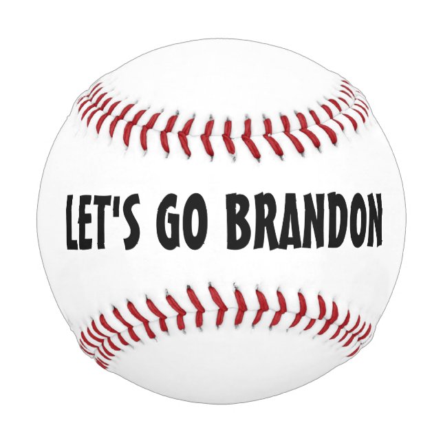 LET'S GO BRANDON Baseballs (Back)