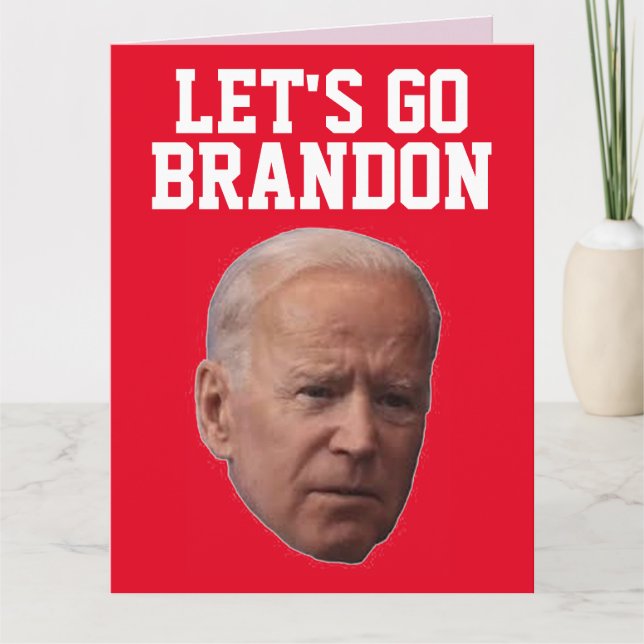 LET'S GO BRANDON BIDEN VALENTINE'S DAY CARDS (Front)