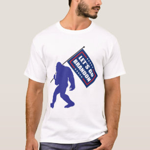 Lets Go Brandon Bigfoot T-Shirt