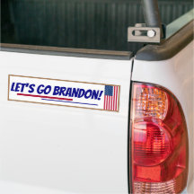 Let's go Brandon Bumper Sticker