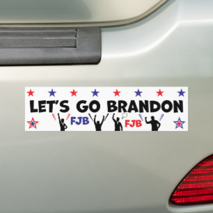 LET'S GO BRANDON BUMPER STICKER