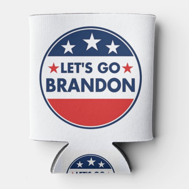 Let's Go Brandon Can Cooler (Front)
