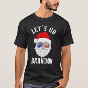 Let's Go Brandon Christmas Funny Merry Christmas T-Shirt