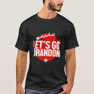 Lets Go Brandon Christmas - Santa T-Shirt