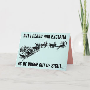 LET'S GO BRANDON! custom OVERSIZED CHRISTMAS CARDS