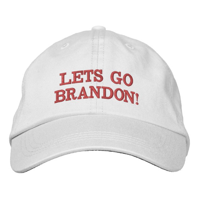 lets go Brandon  Embroidered Hat (Front)