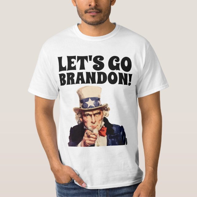 LET'S GO BRANDON f**k JOE BIDEN T-SHIRTS (Front)