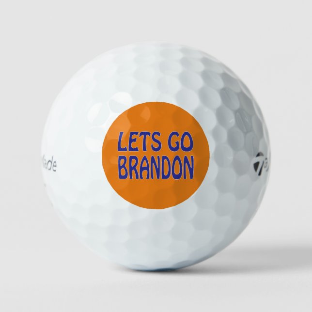 Lets Go Brandon - FJB Golf Balls (Front)