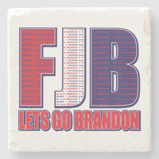 Lets Go Brandon - FJB Stone Coaster