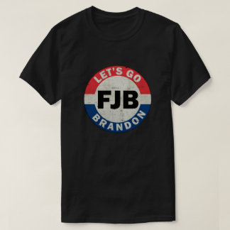 Let's Go Brandon FJB, US Flag T-Shirt