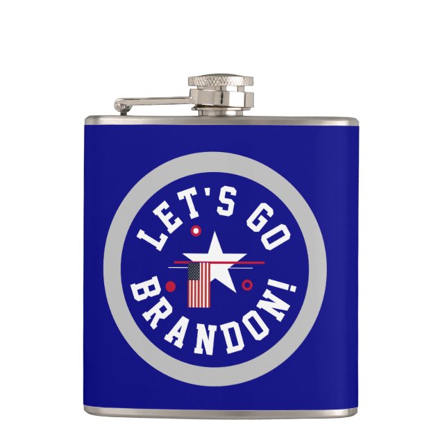 Lets go Brandon  Flask (Front)