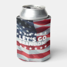 LET'S GO BRANDON! [Font 1] Can Cooler Tote