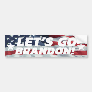 LET'S GO BRANDON! [Font 5] Bumper Sticker