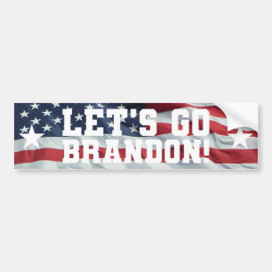 LET'S GO BRANDON! [Font 6] Bumper Sticker