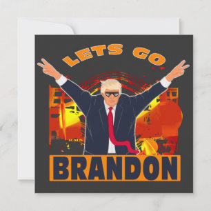 Let's Go Brandon Funny Anti Biden Trump Political