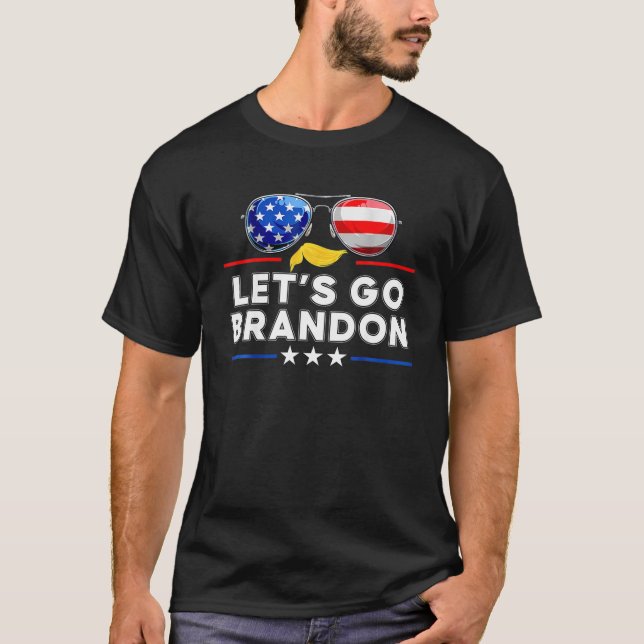 Let's Go Brandon Funny Chant T-Shirt (Front)
