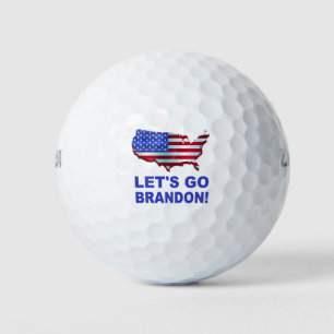 Let's Go Brandon! Golf Balls