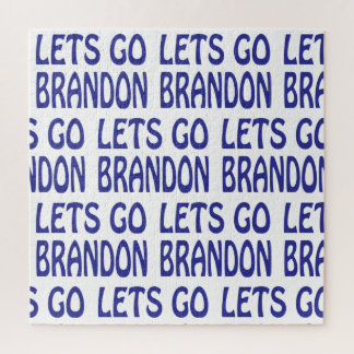Lets Go Brandon Jigsaw Puzzle