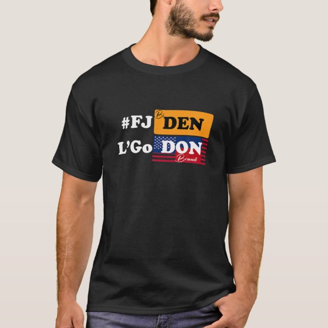 Lets Go Brandon Joe Biden Conservative Anti Libera T-Shirt (Front)