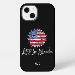 Let's Go Brandon Joe Biden Sunflower For Her iPhone 13 Case