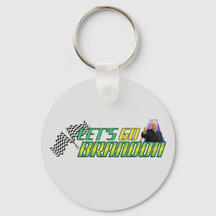 Let's Go Brandon  Key Ring