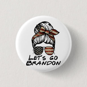 Let's Go Brandon, Lets Go Brandon 3 Cm Round Badge
